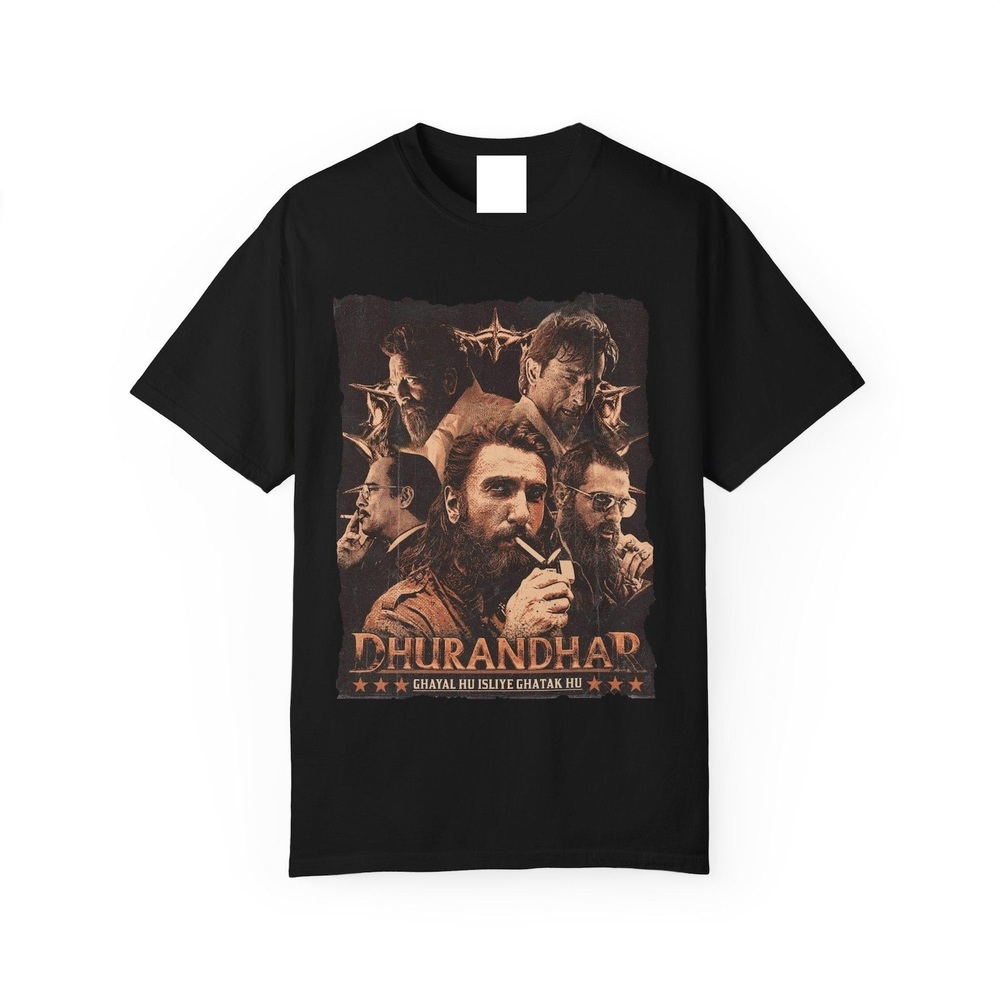 Dhurandhar Bollywood Movie T-shirt